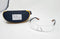 WDS Safety Clear Goggles Glasses Eye Protector Lab Work Anti Fog Eyewear with Yellow Case